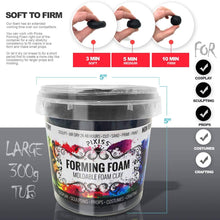 Load image into Gallery viewer, PIXISS Black Forming Foam Crafting Kit with Accessories