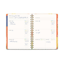 Load image into Gallery viewer, Bold Blossoms Undated Tri-Tab Planner