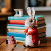 Load image into Gallery viewer, Bertie Bunny Needle Felting Craft Kit