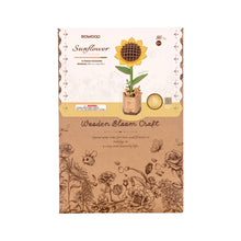 Load image into Gallery viewer, 3D Wooden Flower Puzzles: Sunflower
