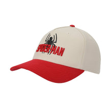 Load image into Gallery viewer, Marvel Spider-Man White Curved Bill Snapback
