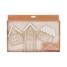 Load image into Gallery viewer, Gingerbread Felt Houses Banner