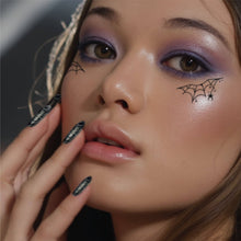 Load image into Gallery viewer, Spider Webbed Speckles— Halloween Makeup