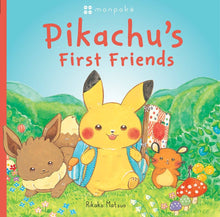Load image into Gallery viewer, Monpoke Picture Book: Pikachu's First Friends