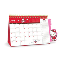 Load image into Gallery viewer, 2026 Hello Kitty Playful Pink Standing Desk Calendar
