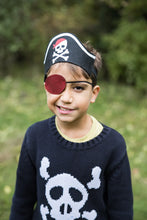 Load image into Gallery viewer, Pirate Hat Headband with Eyepatch