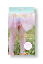 Load image into Gallery viewer, Rhinestone Tights Ombre Pink/White
