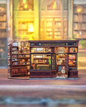 Load image into Gallery viewer, DIY Book Nook Kit: Corner Coffee Shop