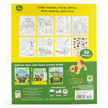 Load image into Gallery viewer, John Deere Kids Tractors, Trucks & Animals Coloring Book