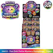 Load image into Gallery viewer, Fun Doh Squishy Mystery Mini Petite 2.5" Dumpling Toy: Wholesale Price