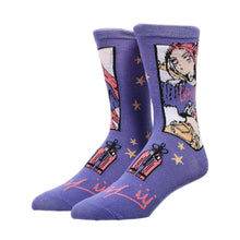 Load image into Gallery viewer, KPop Demon Hunters Hunter/X & Derpy 5-Pair Pack Casual Crew Socks