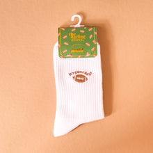 Load image into Gallery viewer, Embroidered Crew Socks-It's Game Day