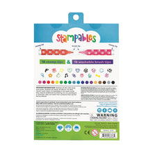 Load image into Gallery viewer, Stampables Double-Ended Stamp & Brush Markers: Set of 18