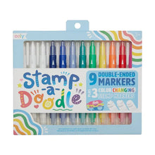 Load image into Gallery viewer, Stamp-A-Doodle: Double-Ended & Color-Changing Stamp Markers