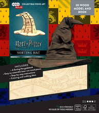 Load image into Gallery viewer, IncrediBuilds: Harry Potter: Sorting Hat 3D Wood Model and Book