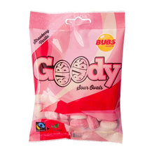 Load image into Gallery viewer, BUBS Godis: Sour Strawberry Vanilla Goody Ovals