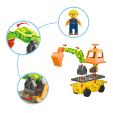 Load image into Gallery viewer, 16 Pcs Magnet Tiles Building Block Playset