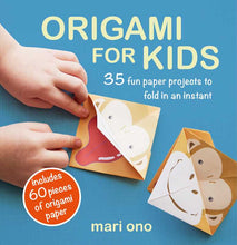 Load image into Gallery viewer, Origami for Kids by Mari Ono: Paperback; 128 pages / English
