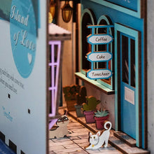 Load image into Gallery viewer, DIY Miniature House Book Nook Kit: Island of Love
