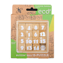 Load image into Gallery viewer, Buzzin’ Bee 15 Puzzle – Eco-Friendly Sliding Logic Challenge