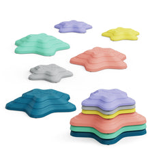 Load image into Gallery viewer, STAR SHAPED STEPPING STONES, 6 PIECE SET