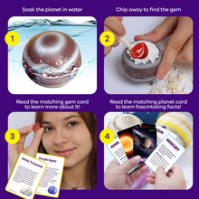 Load image into Gallery viewer, Galaxy Gem Dig Kit for Kids - Gemstones Digging Science Kit