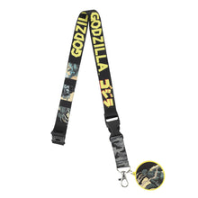 Load image into Gallery viewer, Godzilla King Of Monsters Lanyard With ID Sleeve