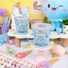 Load image into Gallery viewer, Bubblegum Scented Ice Cream Pint Slime