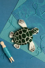 Load image into Gallery viewer, Baby Sea Turtle Mini Needle Felting Kit