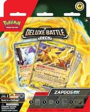 Load image into Gallery viewer, Deluxe Battle Deck Zapdos & Ninteales