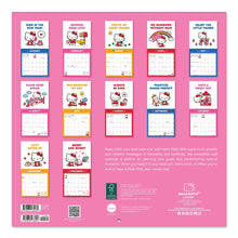 Load image into Gallery viewer, 2026 Hello Kitty Playful Pink Calendar 12" x 12" Calendar