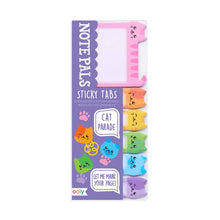 Load image into Gallery viewer, Note Pals Sticky Tabs - Cat Parade (1 Pack)