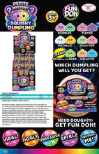Load image into Gallery viewer, Fun Doh Squishy Mystery Mini Petite 2.5" Dumpling Toy: Wholesale Price