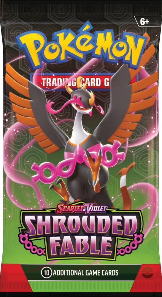 shrouded fable pokemon booster box SHROUD BOOST BUNDLE and Fezandipiti Pokemon Shrouded Fable Pack