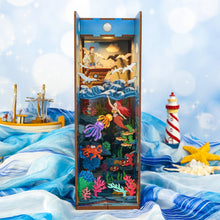 Load image into Gallery viewer, DIY Miniature House Book Nook Kit: Mermaid Story