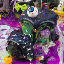Load image into Gallery viewer, Spooky Stew Goo Glitter Slime