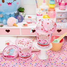Load image into Gallery viewer, Strawberry Scented Ice Cream Pint Slime