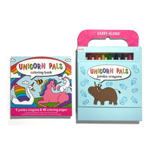 Load image into Gallery viewer, Carry-Along: Coloring Book Set - Unicorn Pals