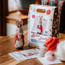 Load image into Gallery viewer, Bertie Bunny Needle Felting Craft Kit