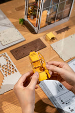 Load image into Gallery viewer, DIY Miniature House Book Nook Kit: Garden House
