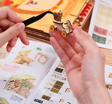 Load image into Gallery viewer, DIY Book Nook Kit: Mole's Apartment with Dust Cover