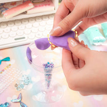 Load image into Gallery viewer, Play & Display Mermaid Parfait Clay Cafe Kit