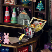 Load image into Gallery viewer, DIY Miniature House Kit: Christmas Wonderland