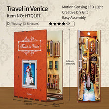 Load image into Gallery viewer, DIY Miniature House Book Nook Kit: Travel in Venice