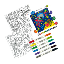 Load image into Gallery viewer, Colortopia Color by Number Paint Marker Kit - Epic Adventure