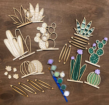 Load image into Gallery viewer, DIY Cactus Painting Craft Kit
