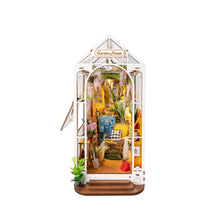 Load image into Gallery viewer, DIY Miniature House Book Nook Kit: Garden House