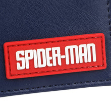 Load image into Gallery viewer, Spider-Man Classic Spidey & Kanji 3.5” Black Bifold Card Wallet