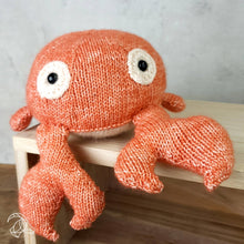 Load image into Gallery viewer, DIY Knitting Kit - Karel Crab
