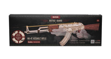 Load image into Gallery viewer, ROKR Justice Guard AK-47 Assault Rifle Wooden 3D Puzzle Kit